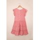 thumbnail image 2 of ABPHQTO Minivestido a capas sin mangas estampado rosa de mujer, 2 of 5