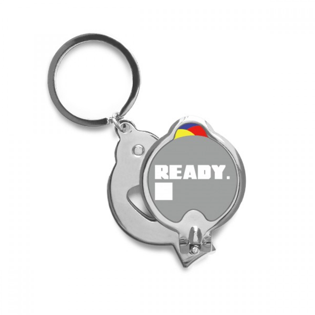Ready Start Game Art Deco Fashion Nail Clippers Sharp Fingernail Stainless Steel Cutter