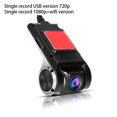 thumbnail image 2 of Sidaley Dashcam de aleación para coche, grabación en bucle, Sensor de gravedad autoadhesivo, tarjeta de memoria, interfaz USB, grabadora de conducción Cámaras de salpicadero de coche USB 720P Sidaley VI018481-01, 2 of 6