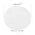 thumbnail image 2 of 66mm/2.57inch Foam Lid Liner, 100Pcs PS Resistant Pressure Sensitive Seal White Red, 2 of 7