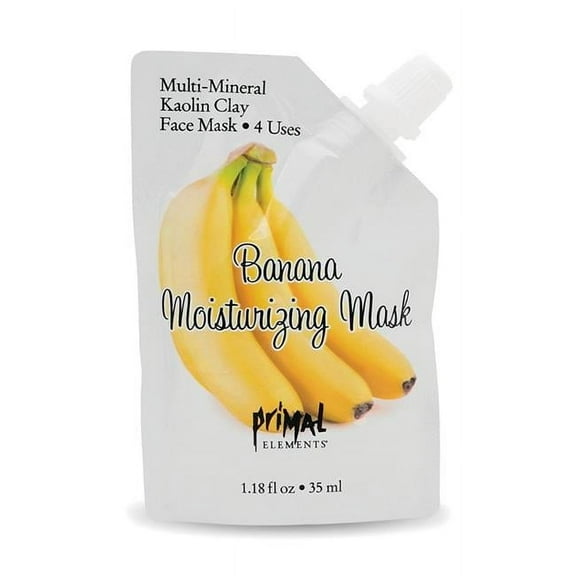 Primal Elements MASKBAN Banana Moisturizing Face Mask