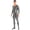 Dark Grey, variant on iEFiEL Mens Shiny Smooth Jumpsuit Long Sleeve Full Body Length Bodysuit for Fitness Workout