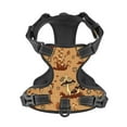 thumbnail image 4 of Lsque Brown Mushrooms Dog Harness, No-Pull Pet Harness with 2 Leash Clips, Adjustable Soft Padded Dog Vest with Easy Control Handle for Large Dogs-X-Large, 4 of 9