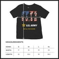 thumbnail image 7 of US Army Be All You Can Be Youth T-shirt American Flag Military Veteran DD 214 Patriotic Armed Forces Licensed Kids, 7 of 7