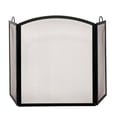 thumbnail image 1 of Uniflame 3 Fold Wrought Iron Black Arch Top Large Screen, 1 of 1