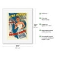 thumbnail image 2 of The Bronze Venus (The Duke Is Tops) - Starring Lena Horne Ralph Cooper - Vintage Film Movie Poster c.1938 - Fine Art Rolled Canvas Print 11in x 14in, 2 of 4