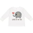 thumbnail image 3 of Inktastic Loved By My Gigi Grandma Boys or Girls Long Sleeve Toddler T-Shirt, 3 of 5