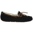 thumbnail image 3 of Ugg Women's Dakota Leather Black Ankle-High Suede Slipper - 6M, 3 of 13