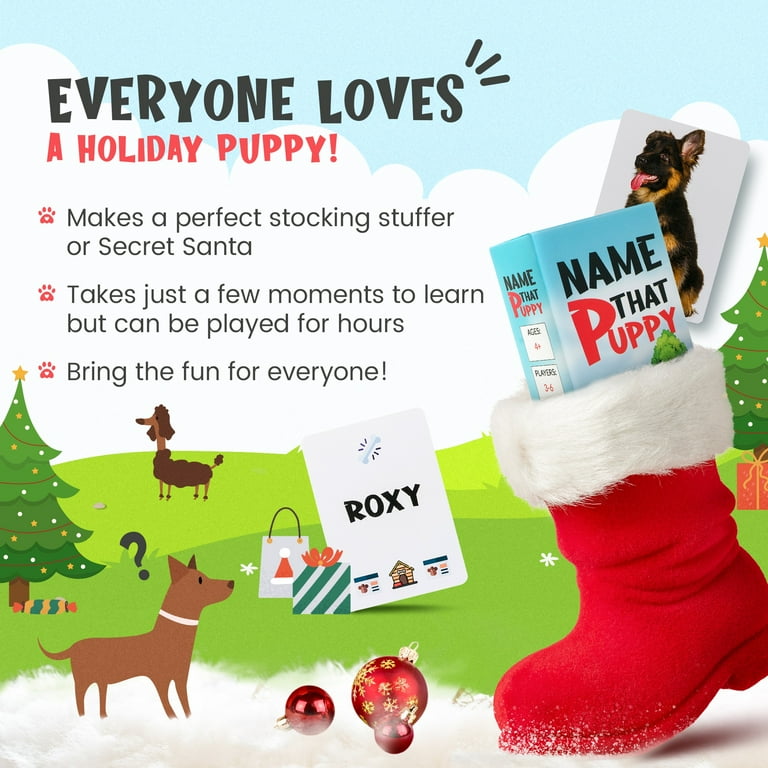 Holiday Puppy Kids Socks Holiday Puppy Kids Socks