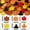 C, variant on geerera 100-Piece Artificial Fall Maple Leaves, Mixed Color Fake Autumn Leaves for DIY Crafts, Halloween & Thanksgiving Decor, 3" Faux Foliage for Table Scatter