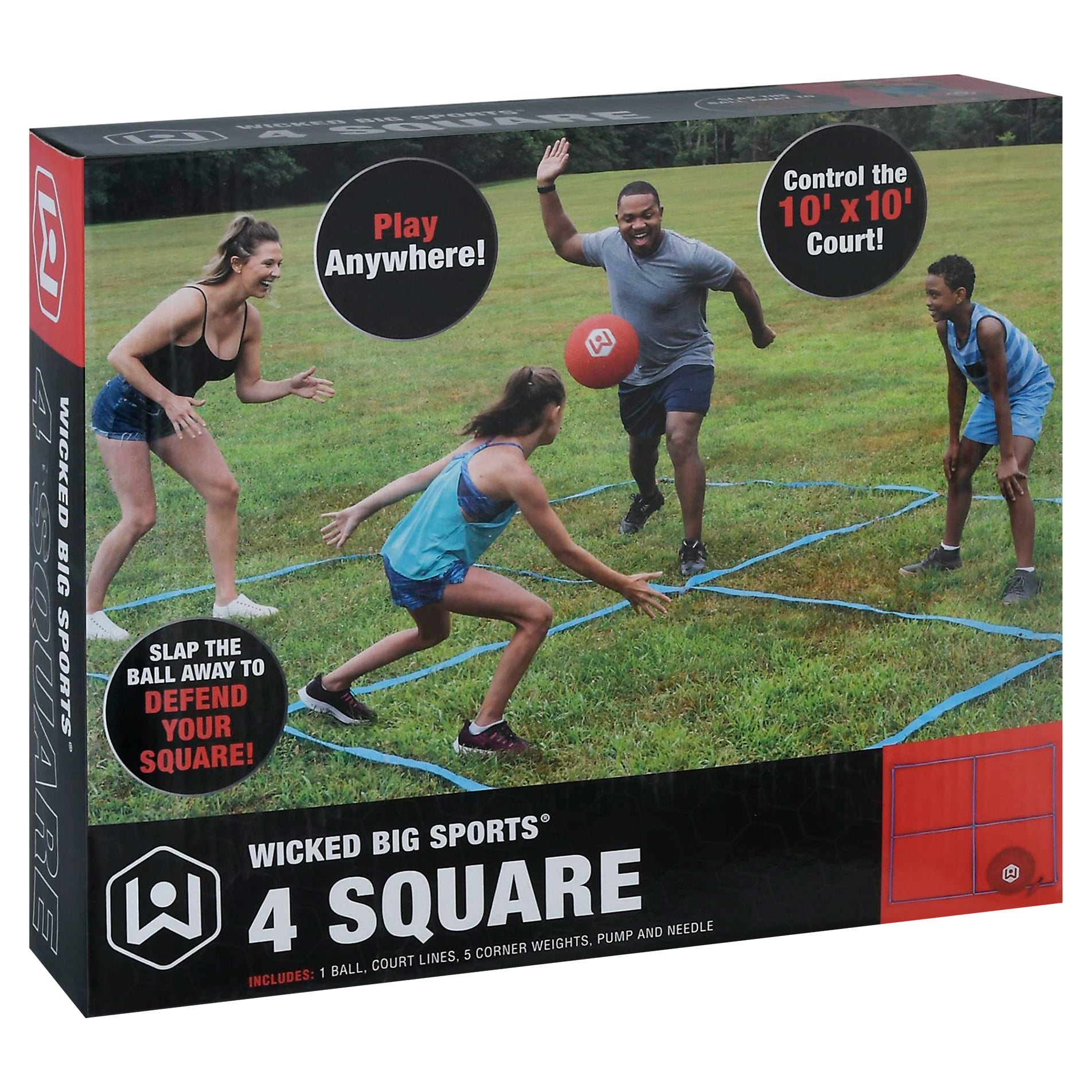 Join this neighbourhood four square game — for adults