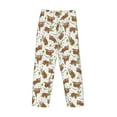 thumbnail image 5 of Xecao Cute Sloth Men's Straight Lounge Pajama Pants: The Ultimate in Comfortable Sleepwear, 5 of 9