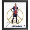 Layvin Kurzawa Paris Saint-Germain Facsimile Signature Framed 15" x 17" Collage