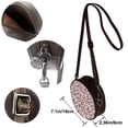thumbnail image 5 of Lsque Cow Animal Skin Pattern Shoulder Bag – Microfiber Leather Crossbody with Detachable Strap & Handle Ring, Waterproof & Durable, Elegant Everyday Carry, 5 of 5