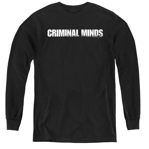 Criminal Minds - Logo - Youth Long Sleeve Shirt - Medium