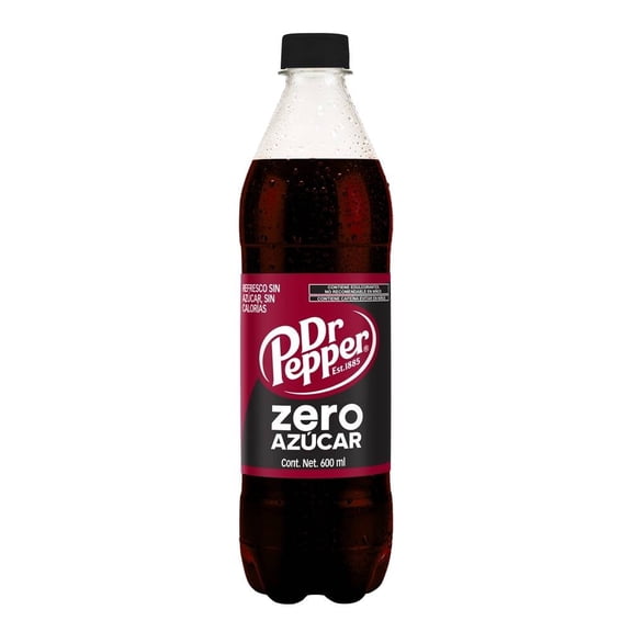 Refresco Dr Pepper zero azúcar 600 ml