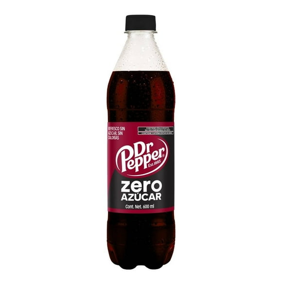 Refresco Dr Pepper zero azúcar 600 ml