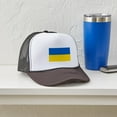 thumbnail image 3 of CafePress - Flag Of Ukraine - Adjustable Unisex Printed Trucker Hat with Mesh Back, 3 of 8