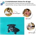 thumbnail image 4 of Pug Dog Look Jigsaw Puzzle 500 Pieces Wooden Jigsaw Puzzles for Adults, Fun Challenging Brain Exercise Family Game Creative Gift for Friends Parents Grandparents, 4 of 7
