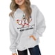 thumbnail image 5 of Sudadera con capucha para niñas y niños, sudadera de manga larga con cuello redondo y estampado de moda, jersey con bolsillo, sudadera de poliéster para niñas, 5 of 8