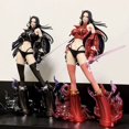 thumbnail image 2 of Figura de anime de One Piece, figura de Boa Hancock, ropa roja y negra, modelo de estatua, colección de muñecas, decoración, juguetes, regalo de cumpleaños, 2 of 4