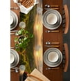 thumbnail image 5 of Hokiten Table Runners 36 Inches Long Dress Scarves, Country Farmhouse Kitchen/Dining Table Runner, Short Coffee Tablerunners, Grapes Casks Wine Farmhouse 13x36 Inch, 5 of 7