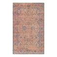 thumbnail image 3 of Unique Loom Chenille Jute Collection Area Rug - Laxmi (5' 3" x 8' Rectangle Peach pink/Beige), 3 of 6