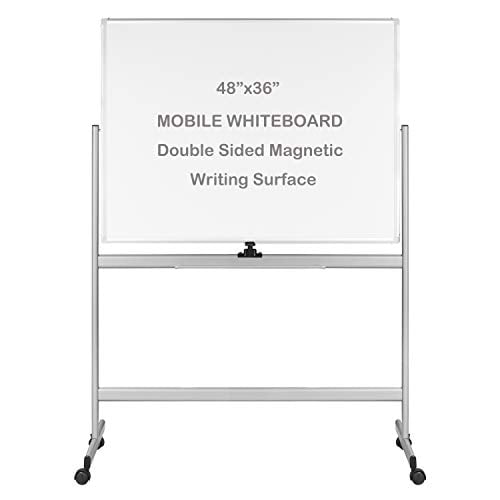 Innovart Mobile Whiteboard 48 X 36 360 Reversible Double Sided Magnetic Dry Erase Board With Portable Rolling Stand On Wheels Easel Standing Board With Aluminum Frame Walmart Com Walmart Com Innovart Mobile Whiteboard 48 X 36 360 Reversible Double Sided Magnetic Dry Erase Board With Portable Rolling Stand On Wheels Easel Standing Board With Aluminum Frame Walmart Com Walmart Com