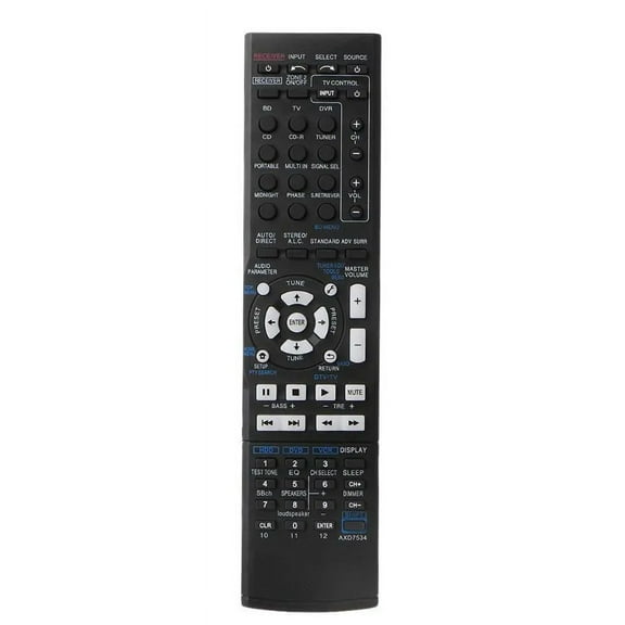 New AXD7532 Replace Remote Control compatible with Pioneer AXD7532 VSX-1125-K VSX-60 VSX-819H VSX-819HK AV Receiver Remote Control