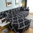 thumbnail image 7 of Elastic Sofa Slipcovers Couch Cover Modern Sofa Cover For Living Room Sectional Corner L-shape Chair Protector, 7 of 7