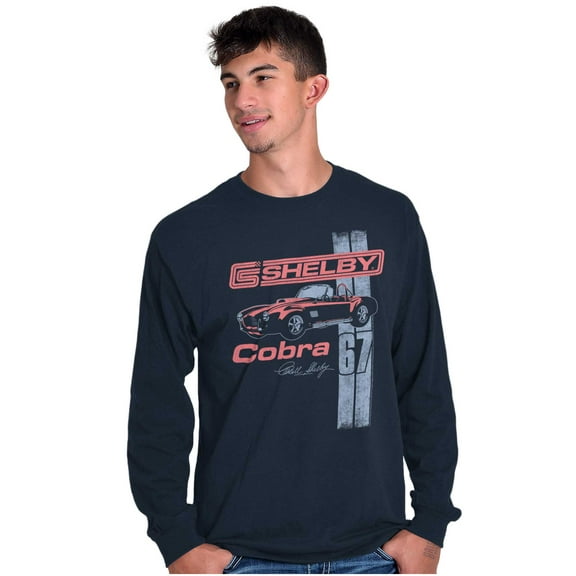 Shelby Motors Cobra Muscle Car Long Sleeve TShirt Men Women Brisco Brands S