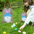thumbnail image 5 of NSESSHome Easter Basket Rabbit Buckets Easter Tote Bags, Easter Egg Hunt Basket with Handle, Easter Bunny Baskets for Boys and Girls, Gnome Bunny Bags Buckets for Party Gifts, 5 of 6