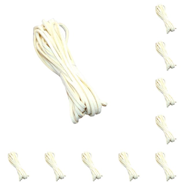Cuerdas de gamuza sintética Kearding colorido 10Conjunto Beige