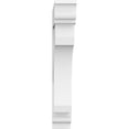 thumbnail image 2 of 5"W x 24"D x 32"H Standard Legacy Architectural Grade PVC Bracket with Traditional Ends, 2 of 8