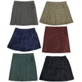 thumbnail image 3 of French Toast School Uniform Big Girls Plus Two Tab Pleated Scooter Skirt 32880-16.5Plus (hunter), 3 of 3