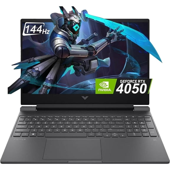 HP 15.6'' FHD Victus 15 Gaming Laptop, 12th Gen Intel Core i5-12500H, 64GB RAM, 4TB SSD, Win11 Home, NVIDIA GeForce RTX 3050, Backlit Keyboard, Enhanced Thermals, Black   Mazepoly Accessories