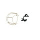 thumbnail image 5 of Estante de almacenamiento de pared,Estantería colgante de pared de metal de 3 niveles para decoración de dormitorio,Estante de pared flotante de 3 capas que ahorra espacio,Figura de, 5 of 8