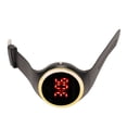 thumbnail image 1 of Kids Digital Watch, Red LED Flexible Sports Digital Watch Stylish Portable Adjustable  For Outdoor Camping Gold, 1 of 8