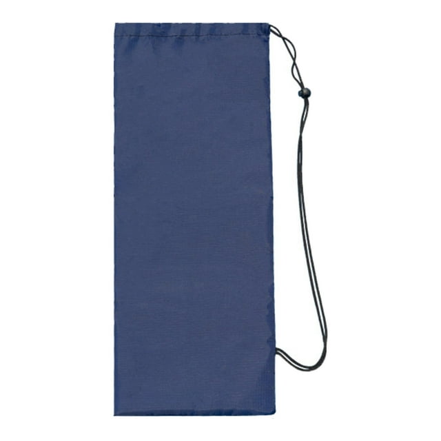 Almencla Badminton Racquet Cover Bag Dustproof Gym Player Tennis Racket Storage Pouch Dark Blue 63x23cm