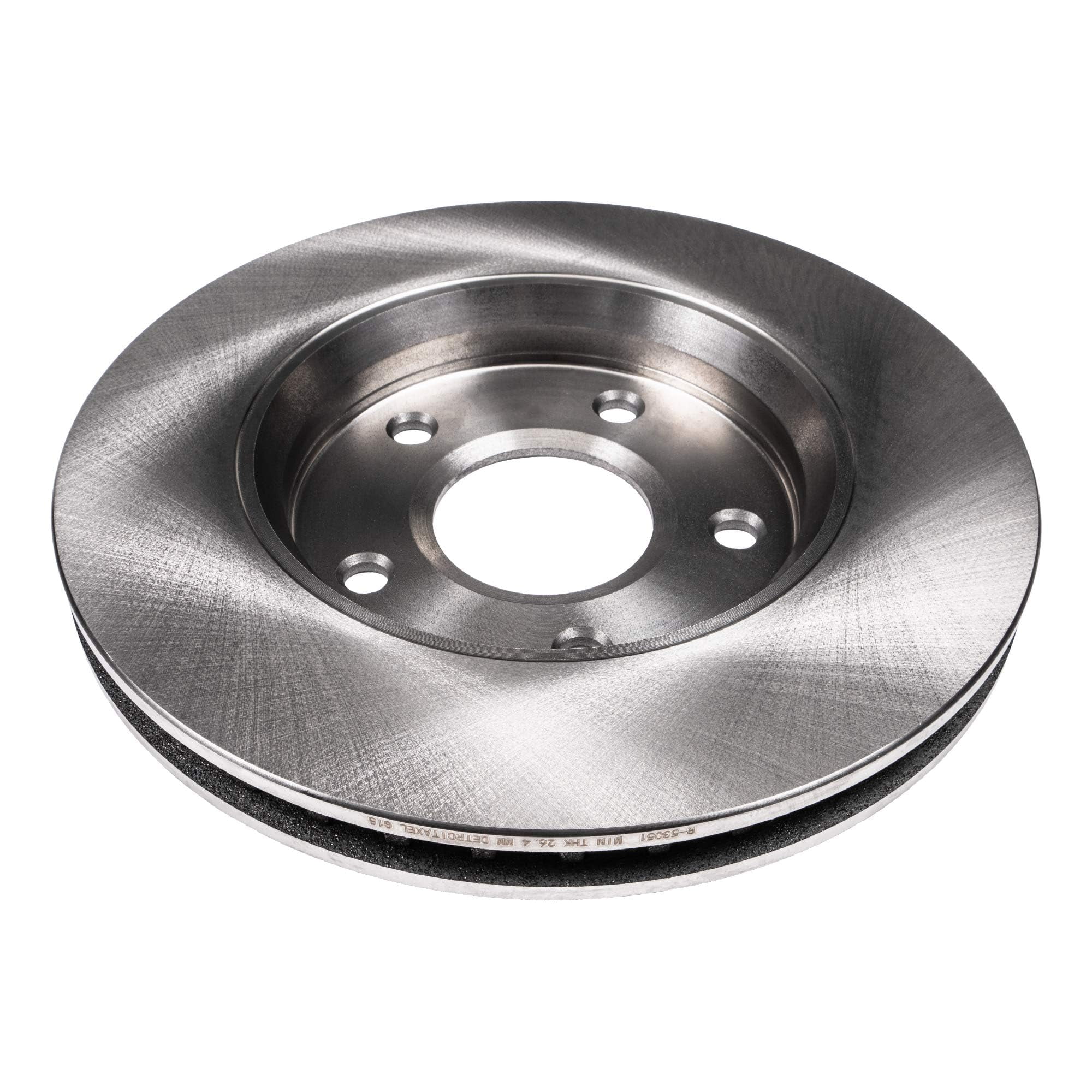 Detroit Axle - Front Disc Brake Rotors for 11-20 Hyundai Elantra, 14-24 Kia Forte Forte5, 13-20 Elantra GT, 18-23 Kona, 12-21 Veloster, 20-26 Venue, 14-25 Soul 21-25 Seltos: 11.02 inch Rotor