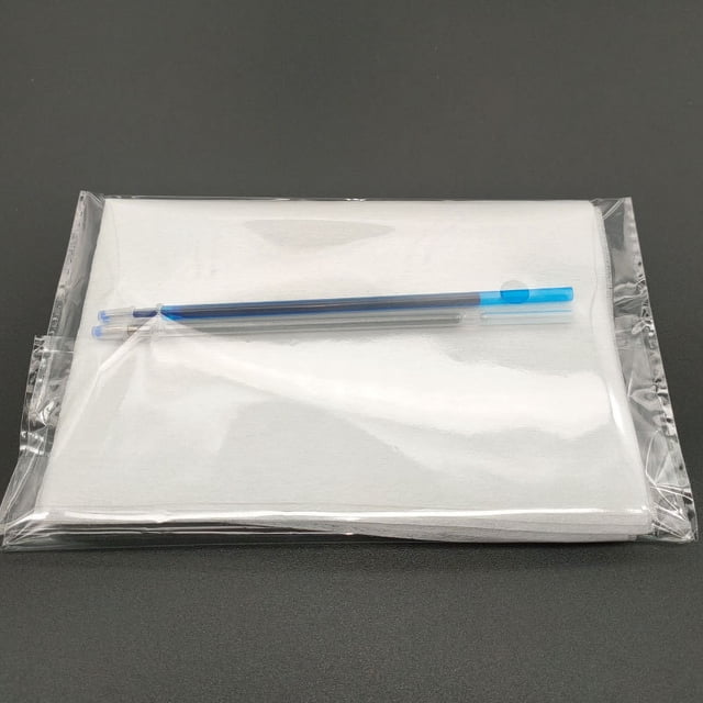 Papel de transferencia de patrones de bordado hecho a mano, papel de calco de ropa, papel para frotar tela, papel de calco de patrones de copia
