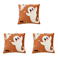 thumbnail image 1 of Funda Almohada Decorativa Bordada Halloween para Del (gran Fantasma) Rojo, 1 of 4