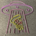 thumbnail image 4 of Glowneon Astronaut Pizza Neon Signs, Spaceman Led Sign, 4 of 4