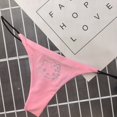 thumbnail image 3 of Hello Kitty Sanrio-Tanga Sexy para mujer, ropa interior de cintura baja, lencería Kawaii sin costuras, regalo sorpresa, 3 of 5
