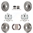 thumbnail image 1 of Transit Auto Front Rear Disc Brake Caliper Rotors Drums Ceramic Pads Kit (8Pc) for Car Toyota Camry Vehicles Manufactured In Japan KC8-100826C, 1 of 2