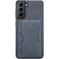 thumbnail image 6 of for Samsung Galaxy S21 FE Case, Slim PU Leather Wallet Case Credit Card Slot Holder Lightweight Protective Case with Kickstand for Samsung Galaxy S21 FE (Gray), 6 of 6