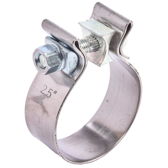 JEGS Narrow Band Exhaust Clamp 2.5" ID x 1-1/4" wide