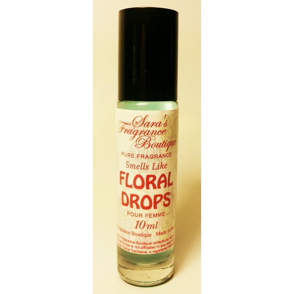 Sara's Fragrance Boutique Designer Oil Impression of  'FLORAL DROPS' 10ml Rollerball Women's Scent