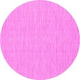thumbnail image 1 of Ahgly Company Indoor Round Abstract Pink Contemporary Area Rugs, 5' Round, 1 of 4