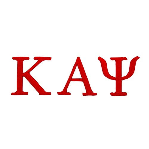 Kappa Alpha Psi Fraternity 2 7/8 Embroidered Appliqué Crest Patch Sew or Iron On Greek Blazer Jacket Bag Nupe 